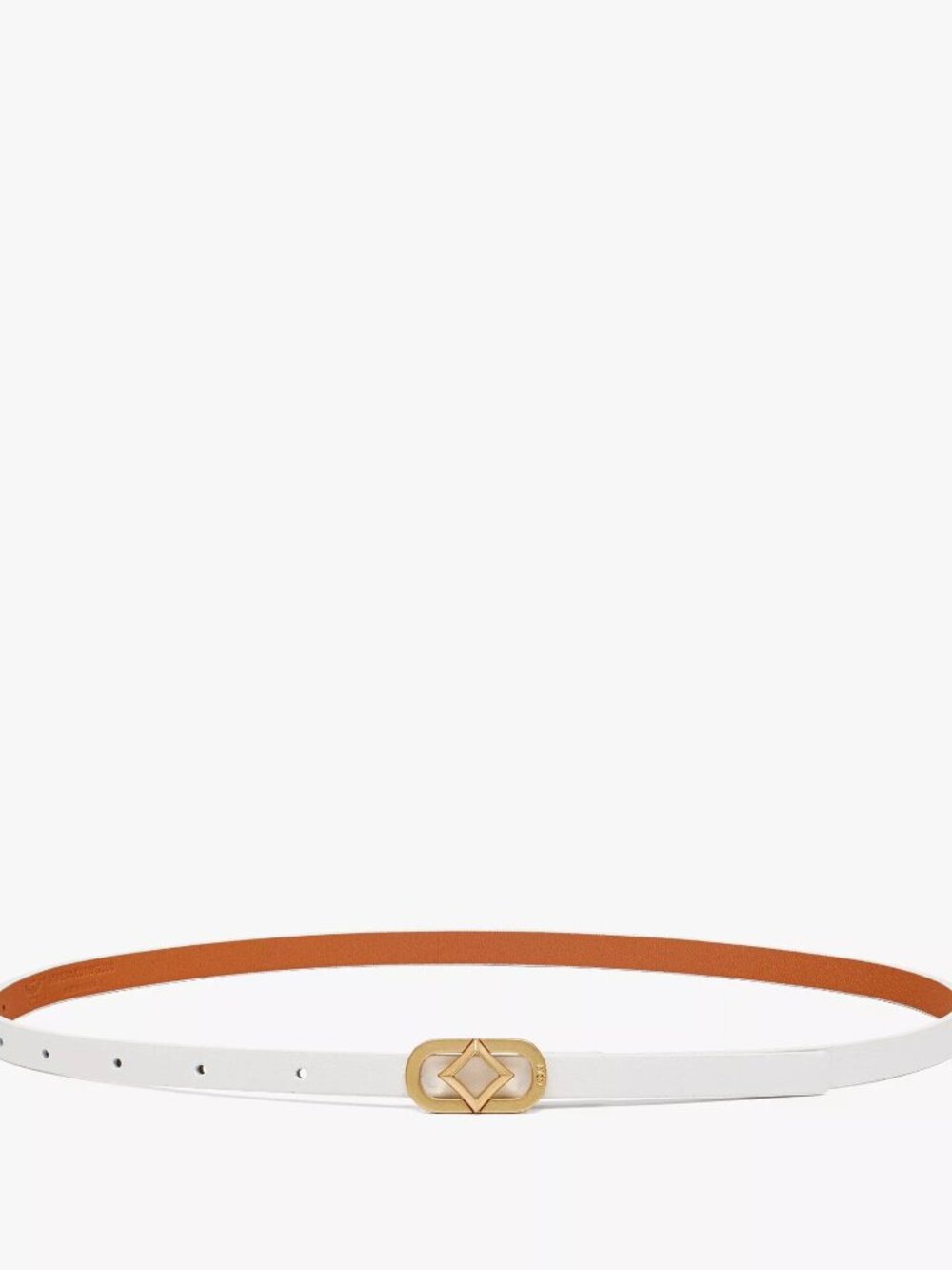 MCM Diamond Buckle Belt In Calfskin
